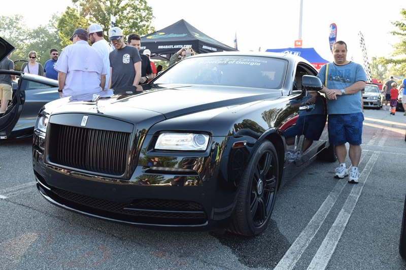 Wraith Black Badge. Blacked out grille and slightly stiffer suspension does not a performance brand make.